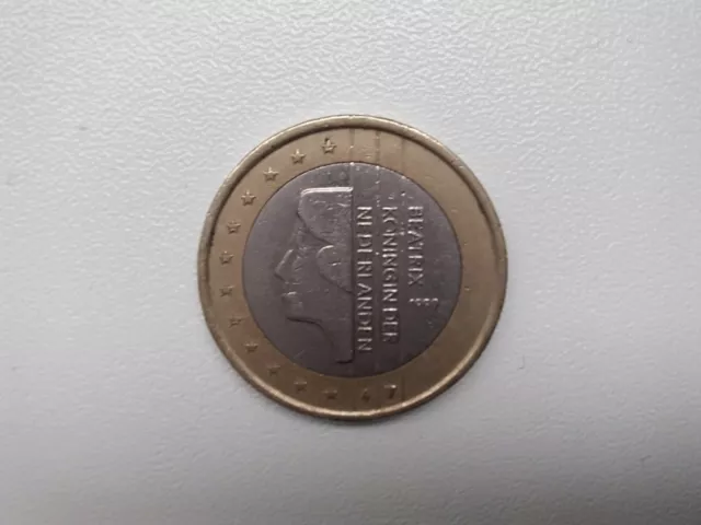 1 Euro Münze 1999 BEATRIX KONINGIN DER NEDERLANDEN selten, Niederlande