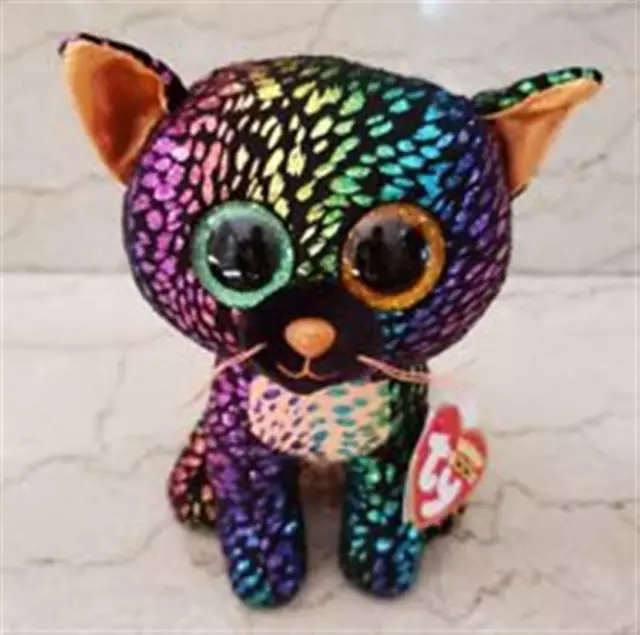 Ty Beanie Boo  Boos   Spellbound The Cat 6 Inches  Mwmt  Rare