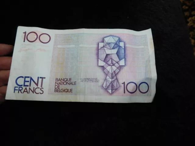 Collectable Belgium Bank Note 100 Cent Francs 23207170300