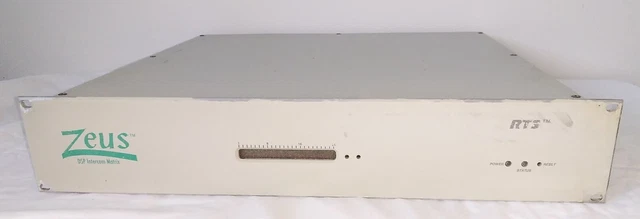 RTS TELEX ZEUS 24 channel digital intercom matrix 24 channels £1,450.00 ...