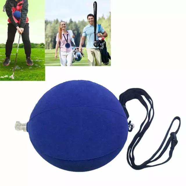 Golf Swing Training Aid Inflatable Tour Striker Smart Ball Posture Correction UK
