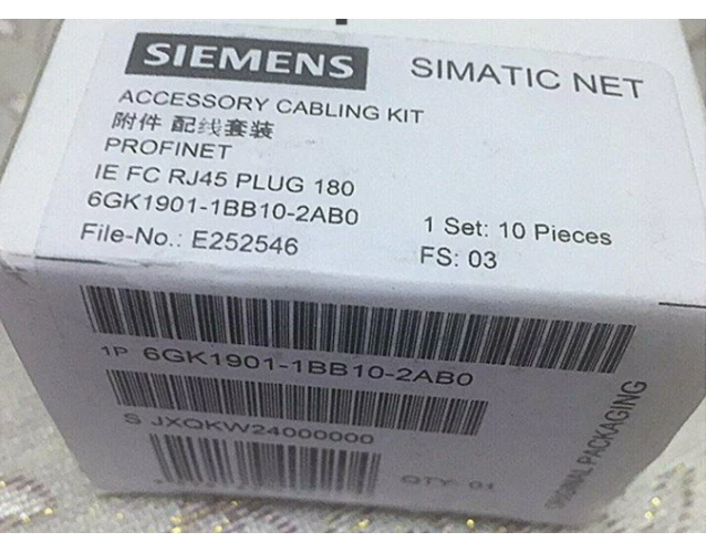 SIEMENS SIMATIC NET 6Gk1901-1Bb10-2Ab0 Cabling Accessory Kit New In Box ...