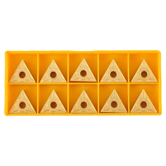 Efficient and Reliable Carbide Inserts for Lathe Cutting Tools 10pcs Set