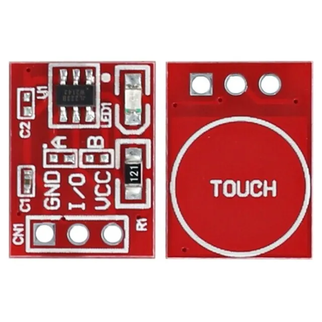50pc Ttp223 Touch Button Modular Self-Locking Micro Capacitive Single New