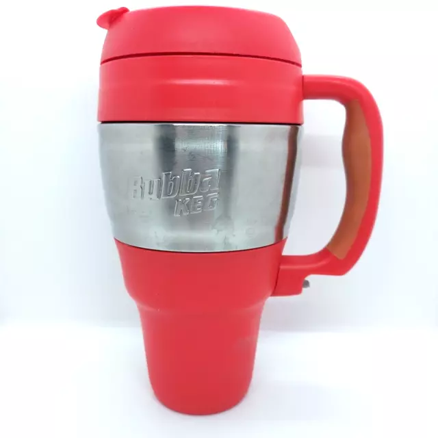 Bubba Keg 34 Ounce Red Hot Cold Insulated Mug Cup With Handle Inzone 34 oz.