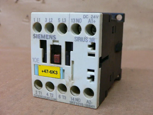 Siemens 3Rt1015-1Bb41 Power Contactor Used