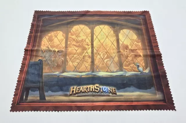 Blizzcon 2016 Exclusive Hearthstone Microfiber Screen Cleaning Cloth