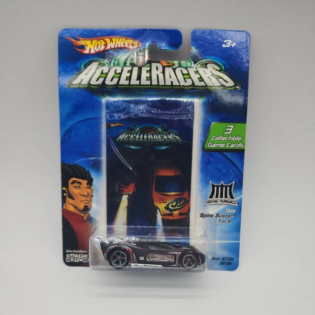 NEW HOT WHEELS Cartoon Network AcceleRacers Metal Maniacs Spine Buster