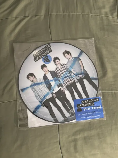 5 Seconds Of Summer - Self-Titled - PICTURE DISC 2014 Rare 5SOS Vinyl RSD