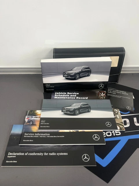 Owner Pack MERCEDES GLC OWNERS Pack / Handbook / Manual + Wallet 2019~2022 (2019 ...