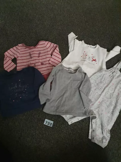 Baby Girls 3-6 Months Mixed Clothes Bundle (B150)