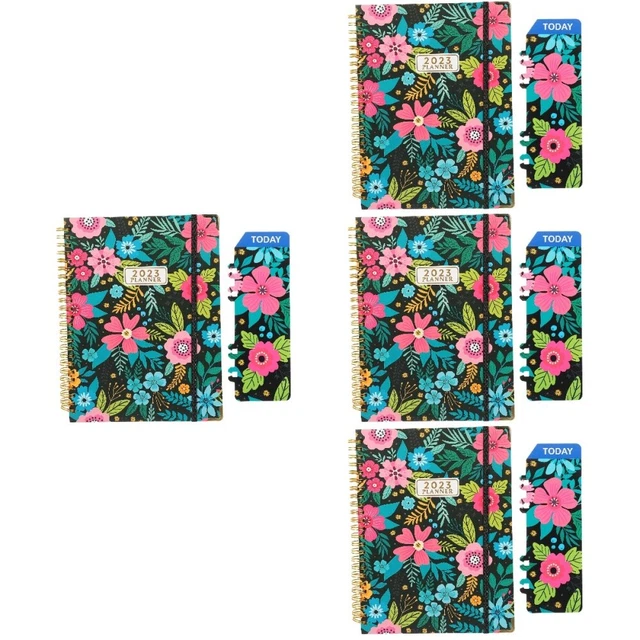 4 PCS Paper 2023 Notebook Student Academic Planner Notepad for Schedule