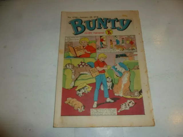 BUNTY Comic - No 1046 - Date 28/01/1978 - UK Paper Comic