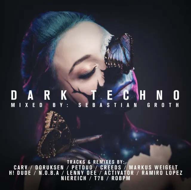 CD Dark Techno 2024 D'Artistes Divers 2CDs