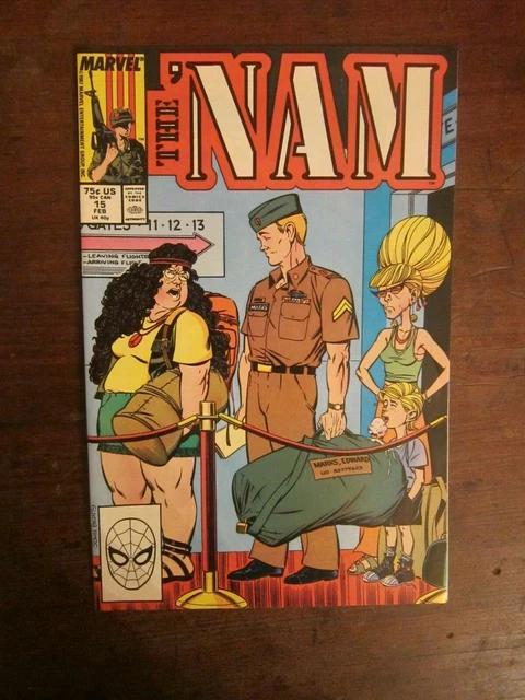 The 'Nam #15 - Wayne VanSant, Geof Isherwood art - Vietnam War/Conflict