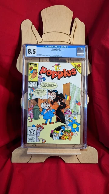 Marvel & Star Comics Presents Popples #1 Cover A CGC Graded 8.5