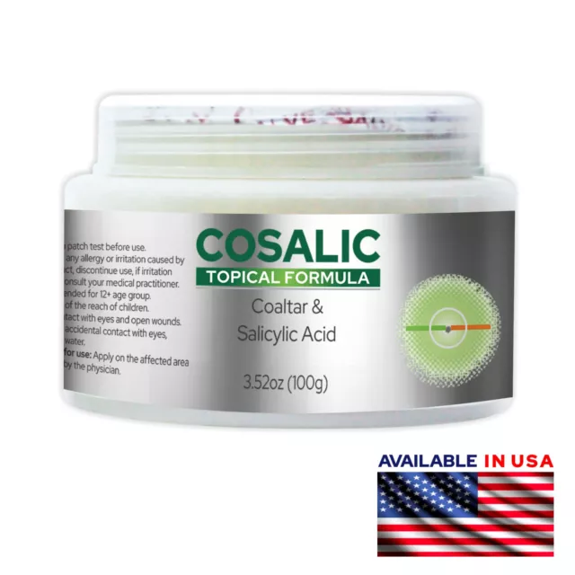 Cosalic Coal Tar Salicylic Acid - [100g/3.52oz]