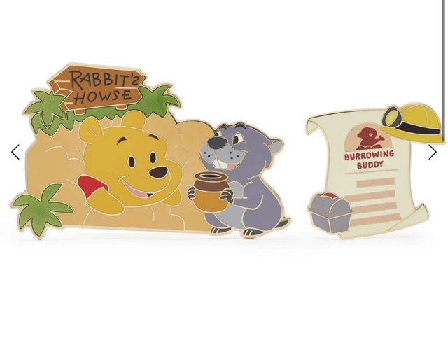 2025 DISNEY WINNIE The Pooh Gopher Hundred Acre Wood Pin Series 11/12 ...