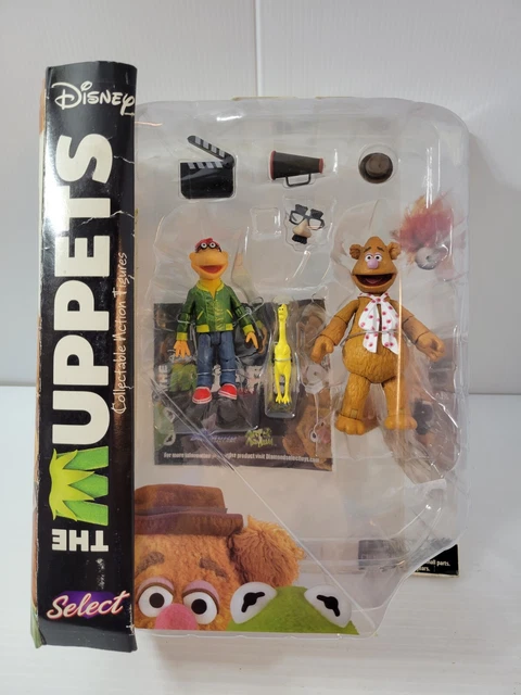 Muppets Fozzie Scooter Action Figure Playset Multi Pack Diamond Select Toys
