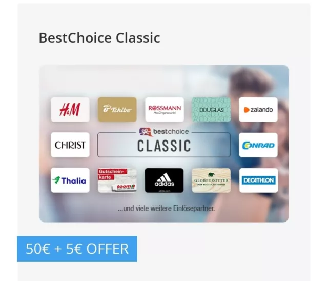 BestChoice Gutschein mit 9% Rabatt f. Zalando C&A H&M Decathlon IKEA Toom Tchibo