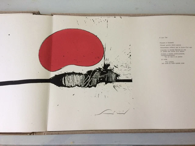 Emilio Scanavino 17 Litografie