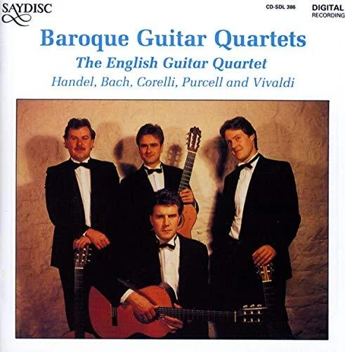 The English Guitar Quartet - Baroque Guitar Quartets [CD]