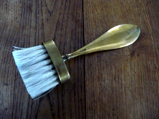 Chausse-pied En Laiton Poli 30 Cm - Modèle Fer à Cheval (Artisanal Italie)