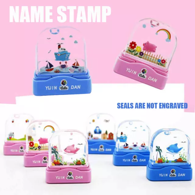 DIY Customized Self-Inking Name Stamp for Kids Clothing Labels
