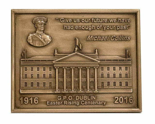 Michael Collins GPO Dublino targa