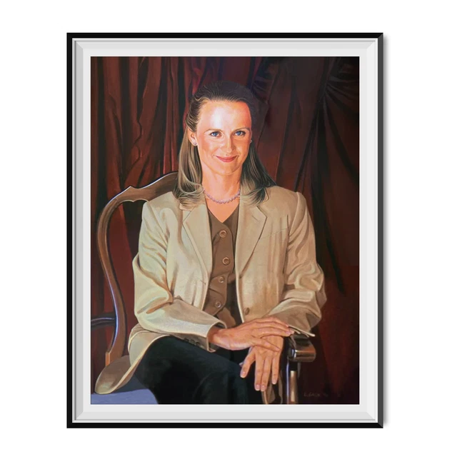 Susan Ross Foundation Portrait Painting Poster Seinfeld TV Show George Costanza