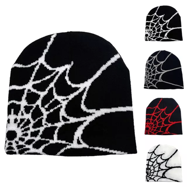 SpiderMan Web Teens Beanie Hat Kids Boys Girls Winter Stretch Knitted Skull Cap.