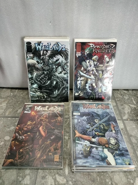 Huge Image Comics Warlands Lot Of 31 Vol 1 Dark Tide Age Of Ice Banished Knights