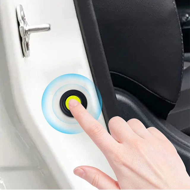 4Pcs Luminous Anti-Scratch Pad Car Parts Door Shock Absorber Gasket Accessories