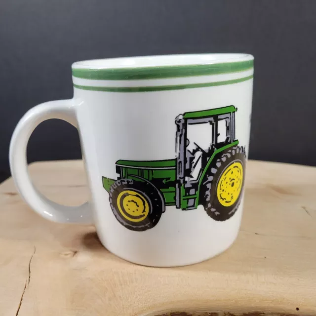 John Deere Tractor Coffee Mug Cup Nothing Runs Like a Deere Official Gibson