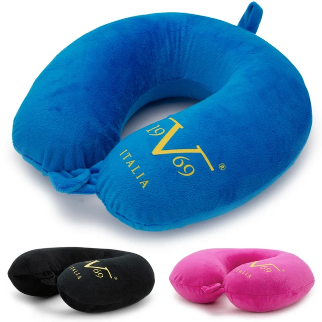 19V69 ITALIA Slumber Memory Foam Travel Neck Pillow