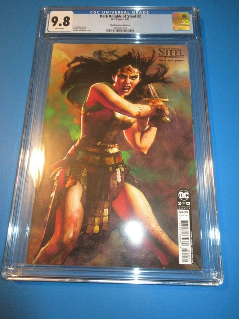 Dark Knights of Steel #2 Middleton Variant CGC 9.8 NM/M Gorgeous Gem Wow