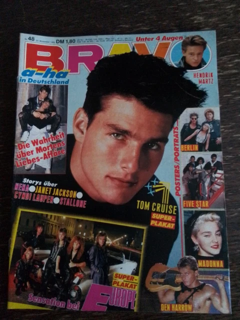 BRAVO 48- 1986 Aha, Tom Cruise, Janet Jackson uvm.