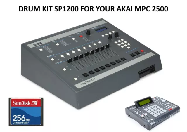 Drum library E-mu sp 1200 for your Mpc