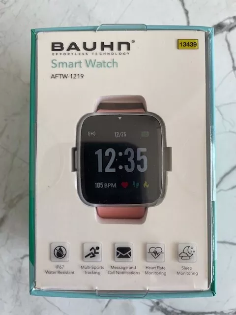 Bauhn smart watch 2025 instructions