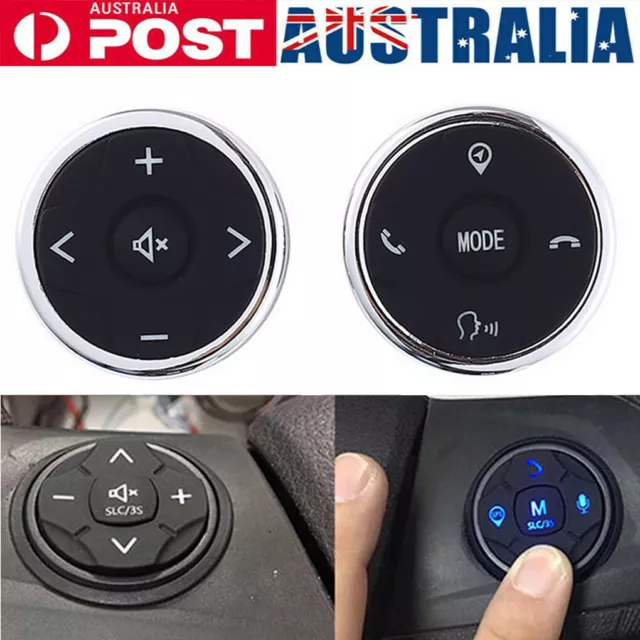 Universal 10 Keys Car Wireless Steering Wheel Radio Buttons DVD Volume Control