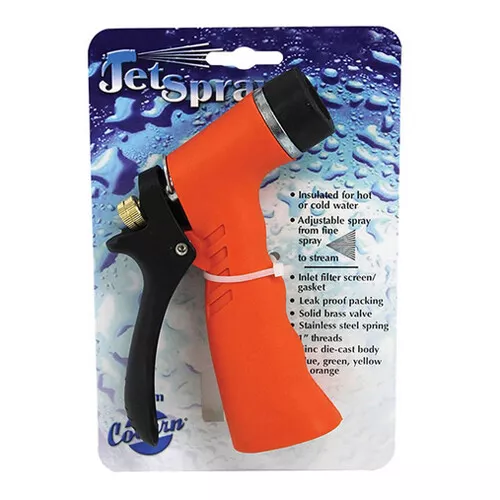 JetSpray Pistol-Grip Nozzle Orange 1 Each  by Coburn