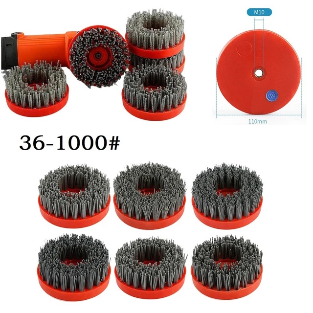 Brosse d'enlèvement de rouille et de peinture fil d'acier pour polissage de la