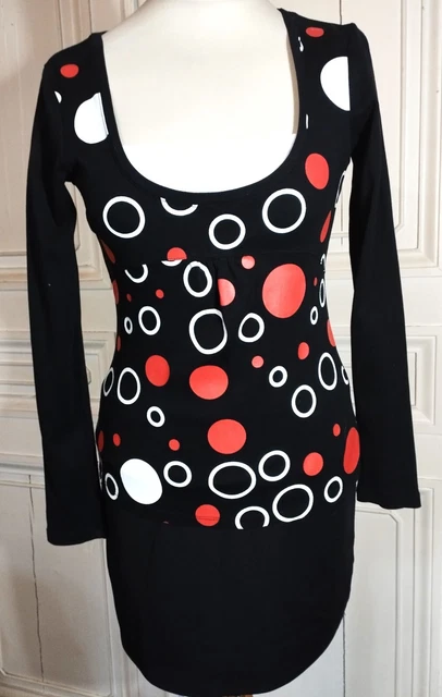 Haut Cache Cache Taille T1 - Occasion Très Bon état - Multicolore - Top Ou T-shirt Femme