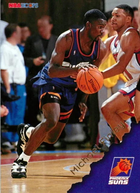 ✺Nouveau✺ 1996 PHOENIX SUNS NBA Carte MICHAEL FINLEY Hoops