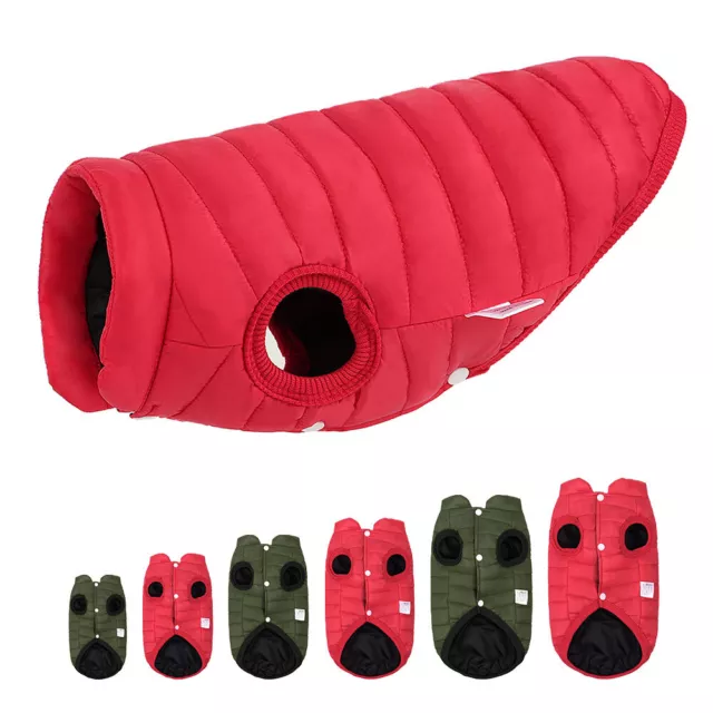 Cappotto per Cani Piccola Cappottino Giacca Vestiti Cane Inverno Caldo Abiti
