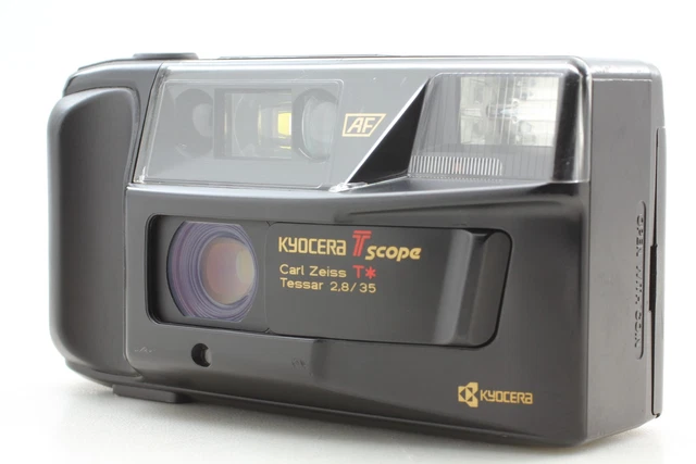フィルムカメラ KYOCERA TPROOF Carl Zeiss Tessar 3.5/35 Kyocera T Proof 35mm Camera with Zeiss 35mm f/3.5 T* Lens