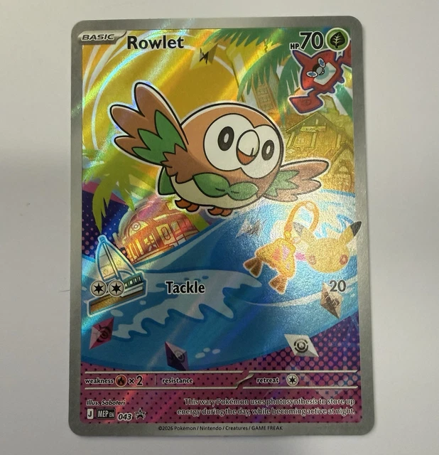 First Partner Promo Design POKEMON FIRST PARTNER Illustration Collection Series 1 Alolan Starters ...