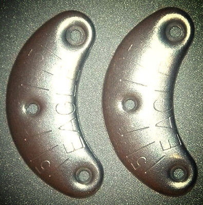 EAGLE BRAND size L Large 3 pair metal heel & toe plates and nail 