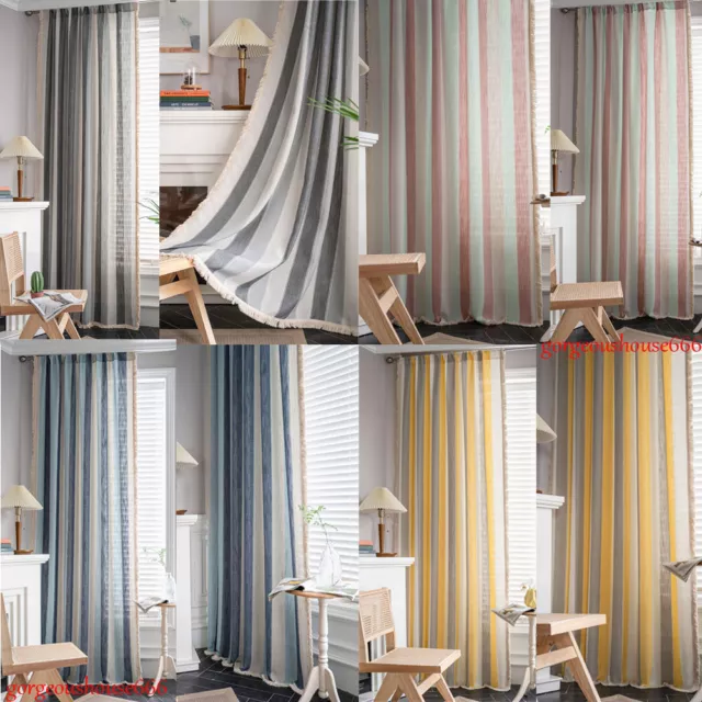 Bohemian Curtain for Living Room Bedroom Curtain Window Drape Panel Treatment