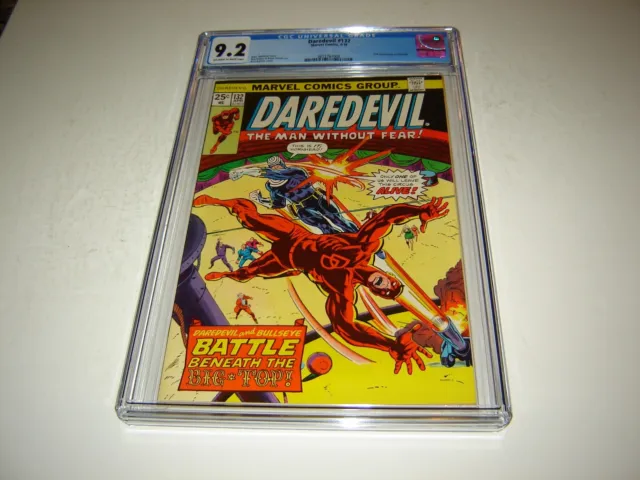 Daredevil #132 CGC 9.2 - Bronze Age Key Marvel Comic 2nd appearance of Bullseye